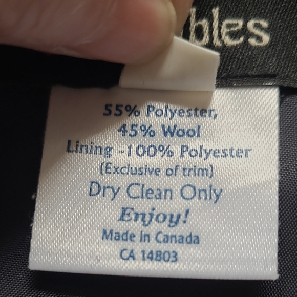 38R Tilley Endurables Travel Blazer Navy Pockets Statement Buttons - Picture 10 of 10